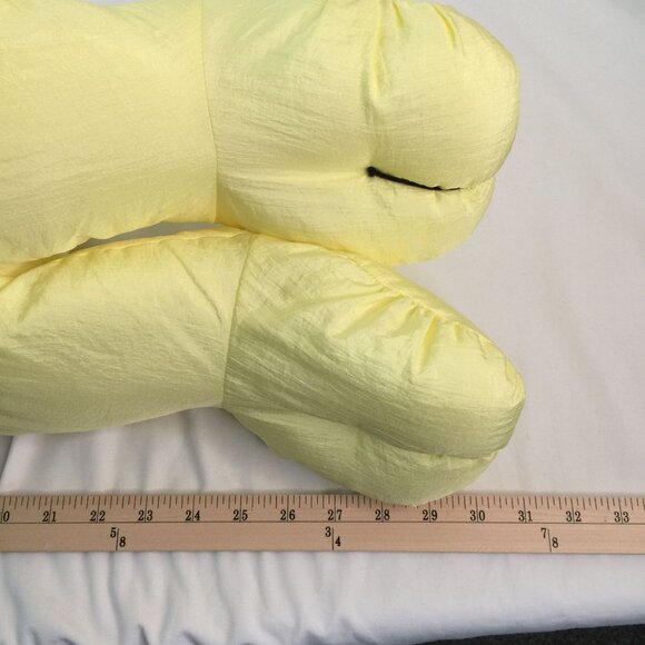 Vintage Spencer Gifts Yellow Odie Plush 30" Nylon Garfield Puppy Dog 1990 w/tags - Picture 7 of 10